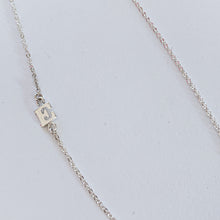 Tiny Classic Single Letter Initial Necklace