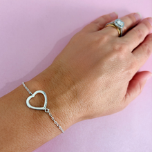 Mumma's Open Heart Bracelet