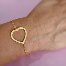 Nonna's Open Heart Bracelet
