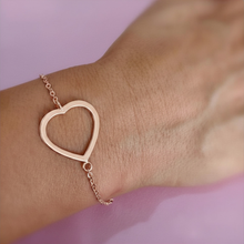 Nonna's Open Heart Bracelet