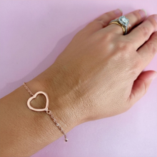 Mumma's Open Heart Bracelet