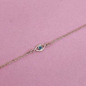 Tiny Evil Eye Bracelet