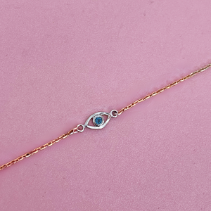 Tiny Evil Eye Bracelet