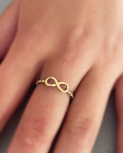 Bubble x infinity ring