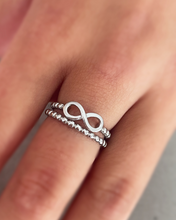 Bubble x infinity ring