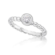 Bubble x birthstone Stack ring