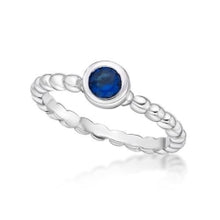 Bubble x birthstone Stack ring