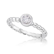 Bubble x birthstone Stack ring