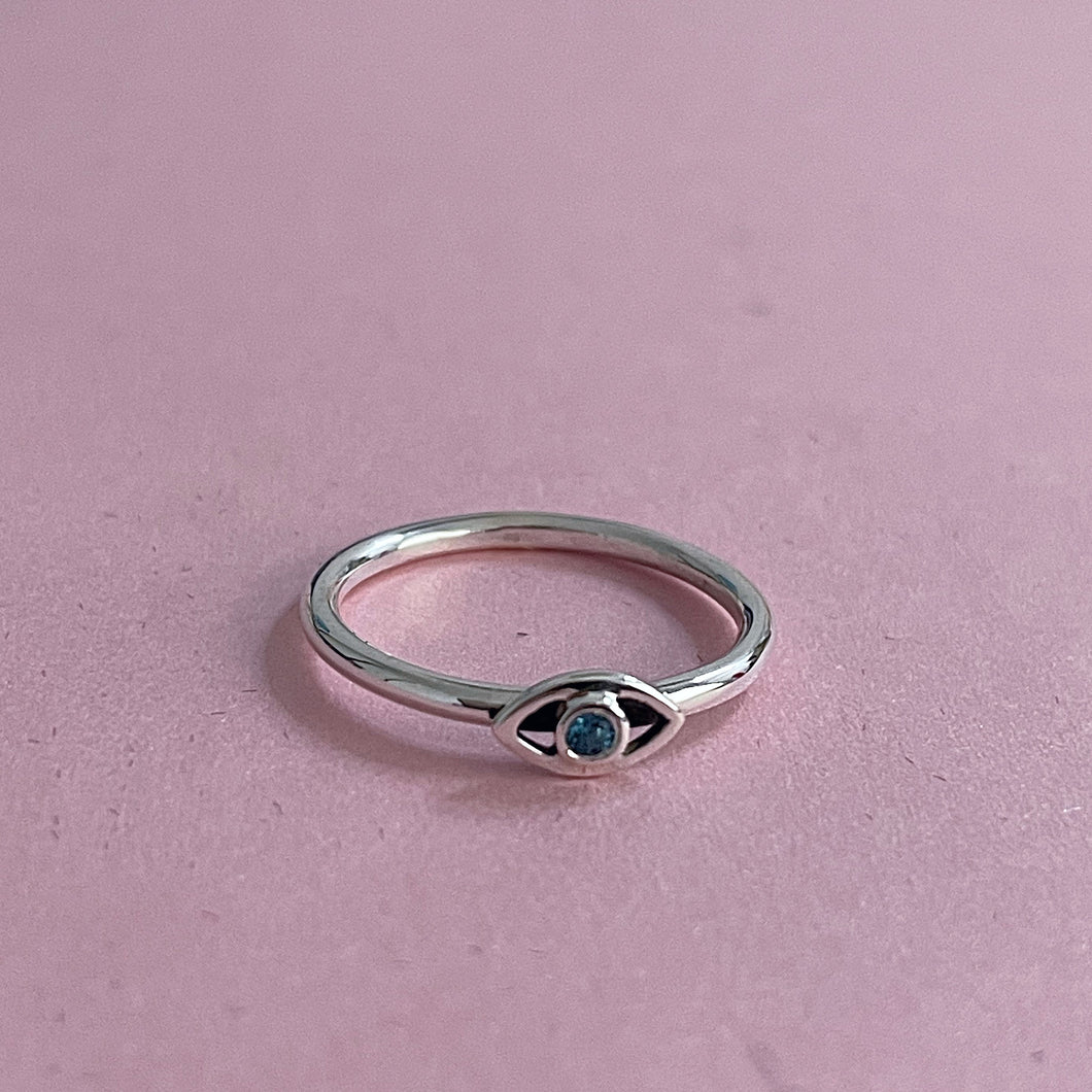 Evil Eye Stacking Ring