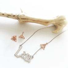 Wizard Font Name necklace