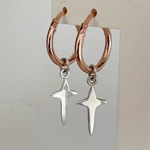 Charmed Hoop Earrings