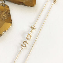 3 Letter Initial Necklace