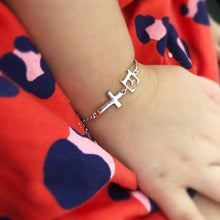 Single Letter Initial Baby Bracelet