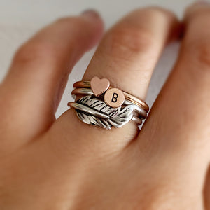 Estelle's feather ring
