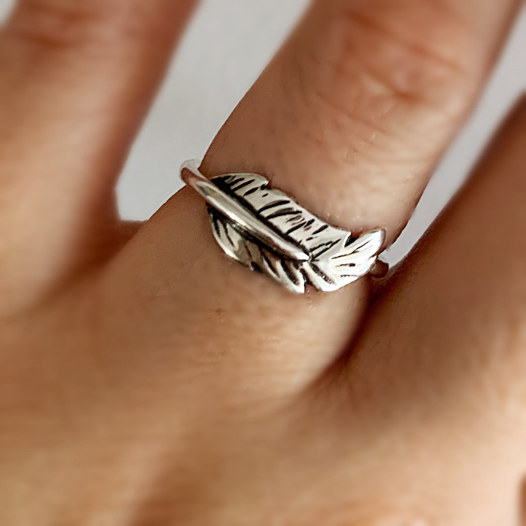 Estelle's feather ring